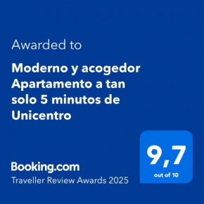 Moderno y acogedor Apartamento a tan solo 5 minutos de Unicentro